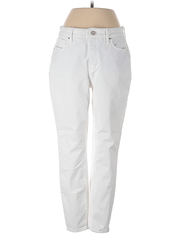 Pre-owned White House Black Market Jeans In White