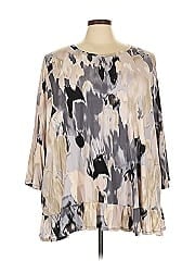 Logo By Lori Goldstein 3/4 Sleeve Blouse