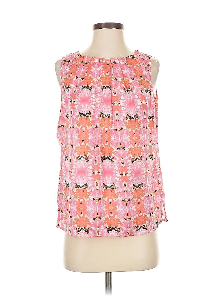 Pre-owned Chaus Sleeveless Blouse In Pink