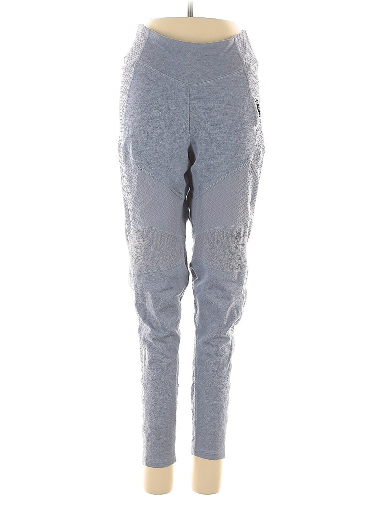 Pre-owned Gymshark Active Pants In Gray