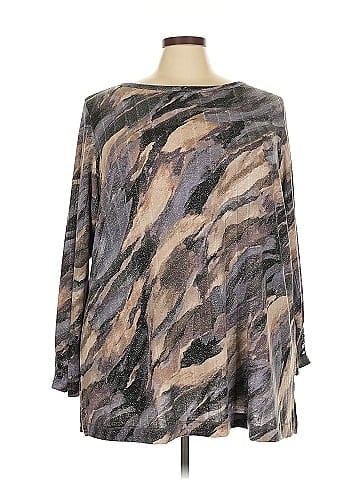 Susan Graver Long Sleeve Blouse (view 1)