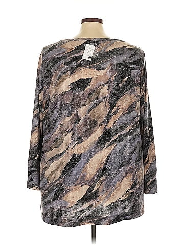 Susan Graver Long Sleeve Blouse (view 2)