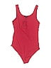 Ambiance Red Bodysuit Size 1X - photo 1