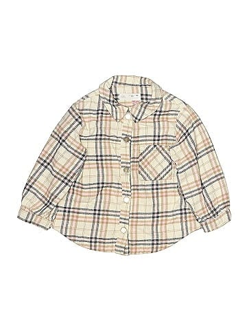 Zara Long Sleeve Button-Down Shirt (view 1)