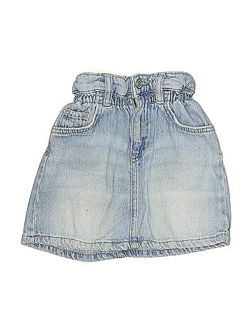 Zara Denim Skirt (view 1)
