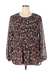 Terra & Sky Long Sleeve Blouse