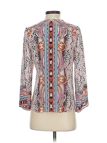 Hale Bob 3/4 Sleeve Silk Top (view 2)