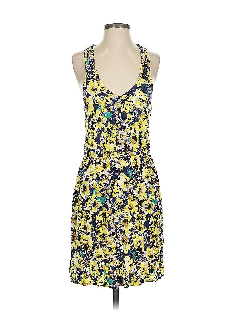 Pre-owned H&m Casual Dress In Yellow