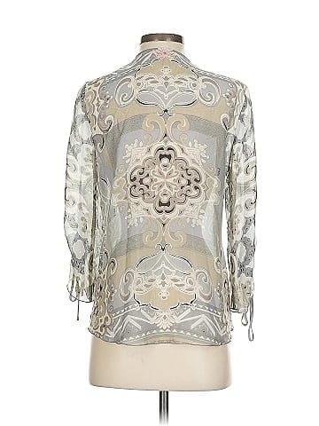 Hale Bob 3/4 Sleeve Silk Top (view 2)