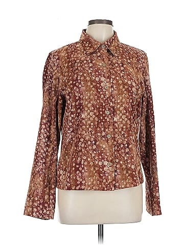 Christopher & Banks Long Sleeve Blouse (view 1)