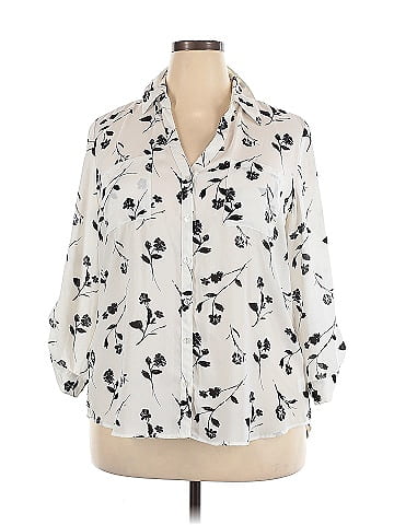 Fortune + Ivy 3/4 Sleeve Blouse (view 1)