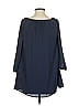 Ecote 100% Polyester Blue 3/4 Sleeve Blouse Size XS - photo 2