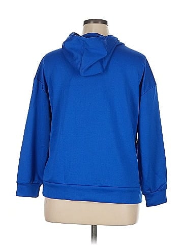 Shein Curve Zip Up Hoodie (view 2)