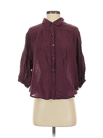 Free People 3/4 Sleeve Button-Down Shirt (view 1)