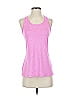 Nike 100% Polyester Pink Active Tank Size S - photo 1