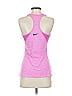 Nike 100% Polyester Pink Active Tank Size S - photo 2