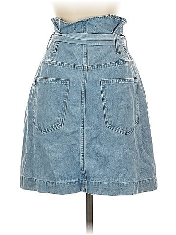Who What Wear Denim Skirt (view 2)