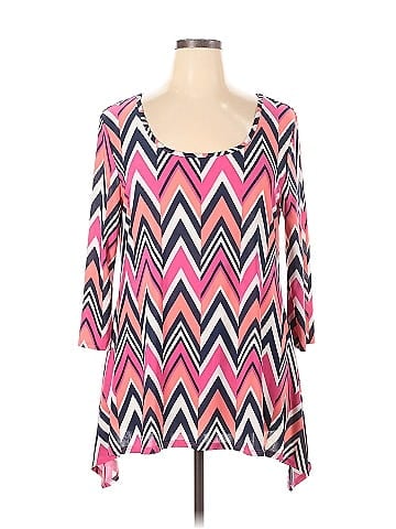 G Collection 3/4 Sleeve Blouse (view 1)