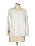 Lou & Grey Ivory Long Sleeve T-Shirt Size M - photo 1