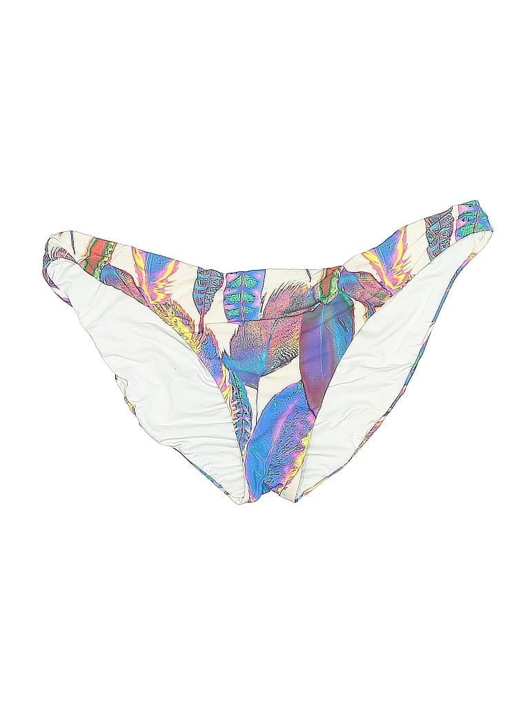 Pre-owned Pilyq Swimsuit Bottoms In White
