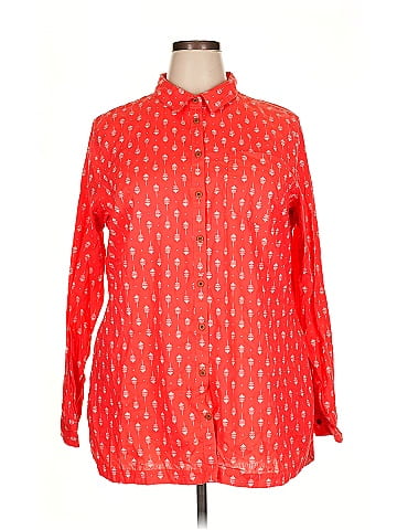 Duluth Trading Co. Long Sleeve Button-Down Shirt (view 1)