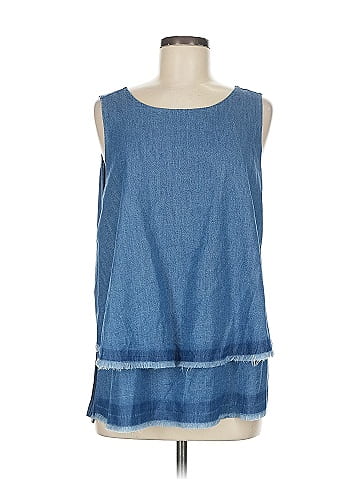 DG^2 by Diane Gilman Sleeveless T-Shirt (view 1)