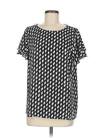 Banana Republic Factory Store Short Sleeve Blouse (view 1)