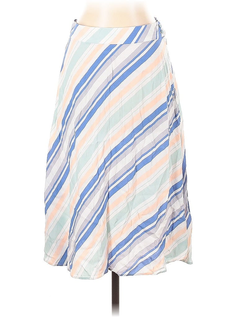 Pre-owned Ann Taylor Loft Casual Skirt In Blue