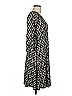 Leota Chevron-herringbone Gray Casual Dress Size M - photo 3