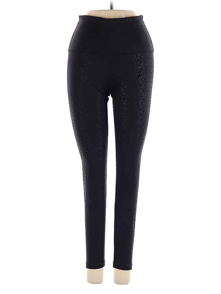 Pre-owned Beyond Yoga Active Pants In Black
