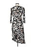 Veronica M. Print Black Casual Dress Size M - photo 2