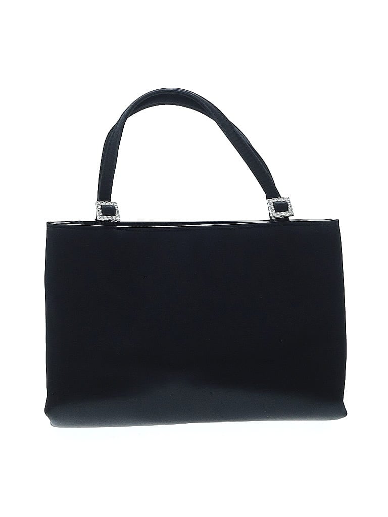 Liz Claiborne 100% Nylon Solid Black Satchel One size - photo 1