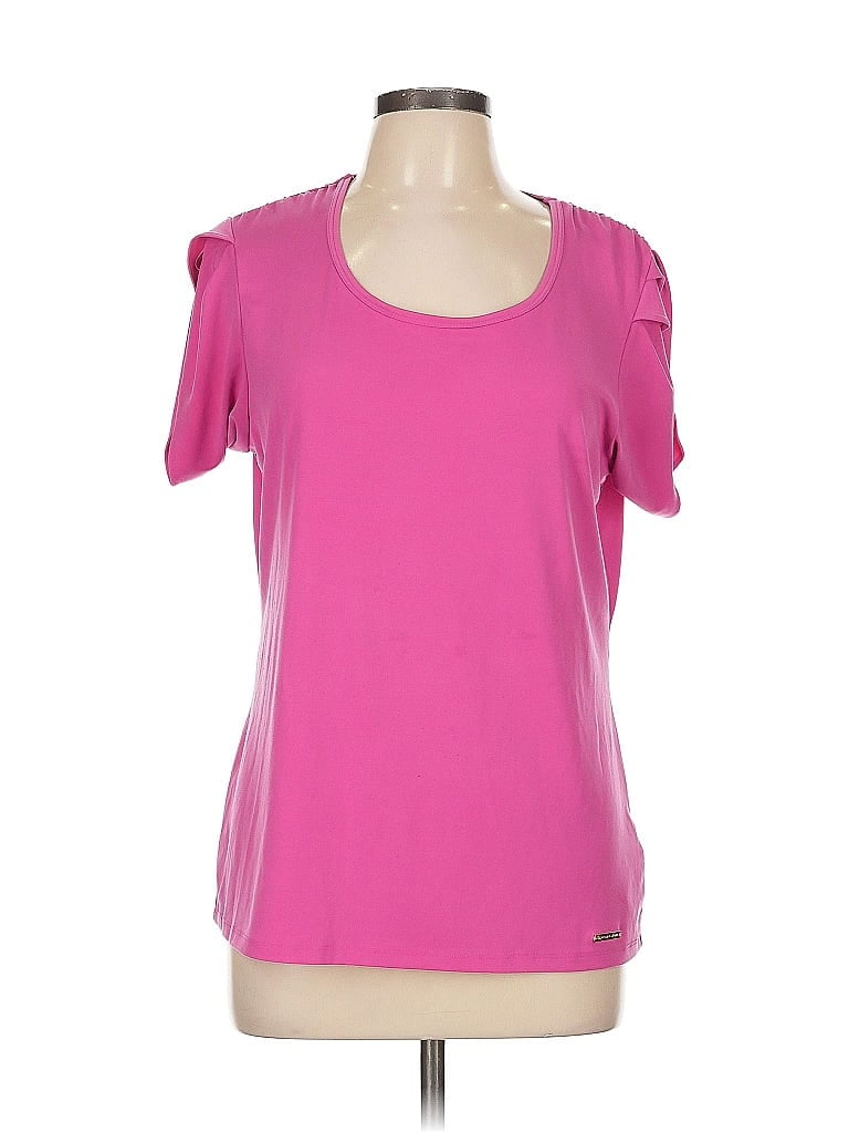 Pre-owned Michael Michael Kors Active T-shirt In Pink