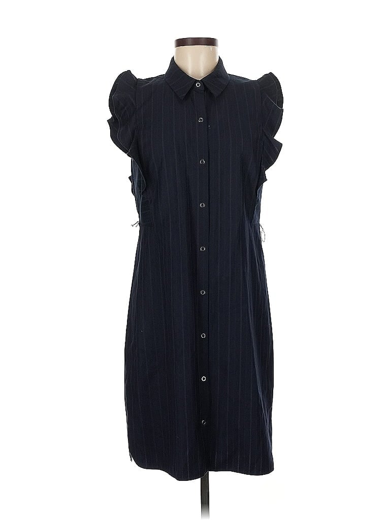 Pre-owned T Tahari Casual Dress In Blue