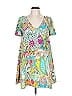 Judith March 100% Polyester Paisley Teal Casual Dress Size L - photo 1