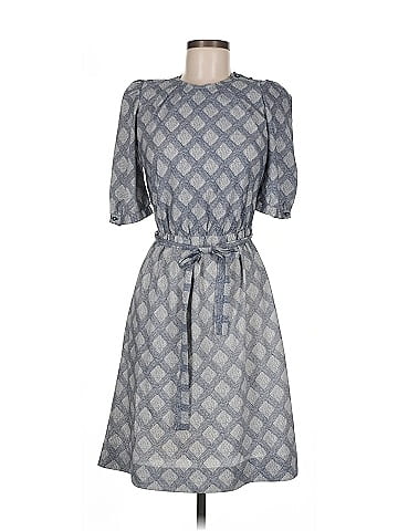 Unbranded Blue Geometric Patterned Dress  (view 1)