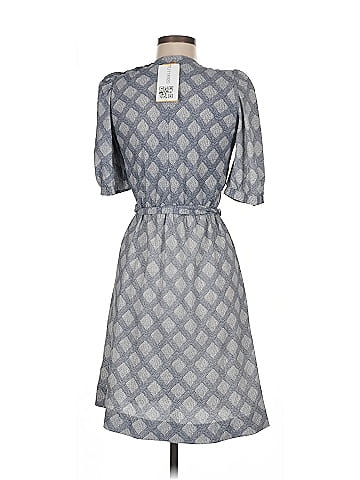 Unbranded Blue Geometric Patterned Dress  (view 2)
