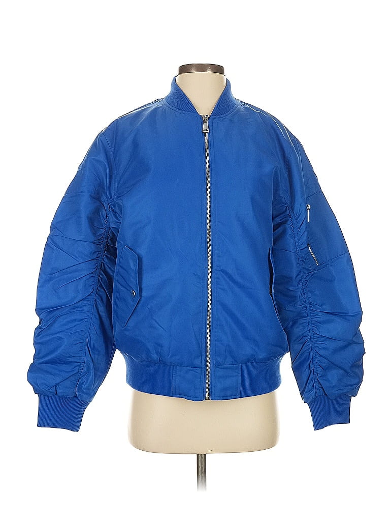 Pre-owned 2 To 5 Designs Jacket In Blue