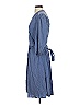 Calypso St. Barth 100% Silk Blue Casual Dress Size S - photo 4