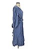 Calypso St. Barth 100% Silk Blue Casual Dress Size S - photo 3