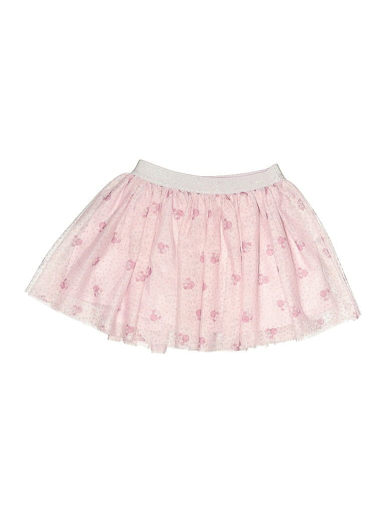 Disney 100% Polyester Hearts Pink Skirt Size 6 - photo 1
