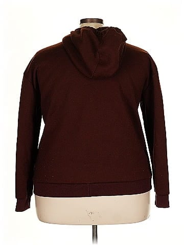 Shein Curve Zip Up Hoodie (view 2)