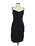 David Meister Solid Black Cocktail Dress Size 10 - photo 1
