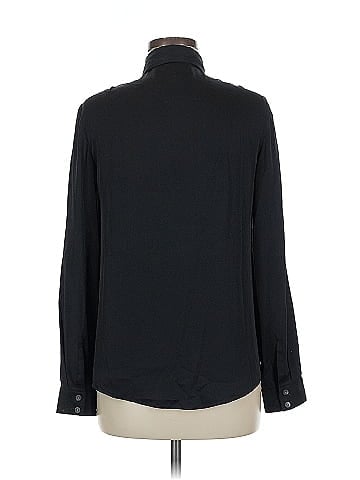 Diane von Furstenberg Long Sleeve Silk Top (view 2)