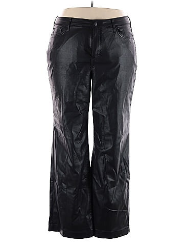 NYDJ Faux Leather Pants (view 1)