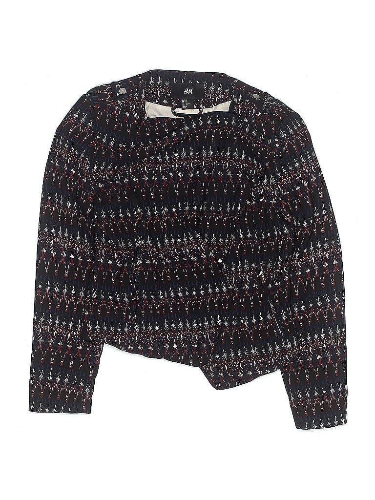 Pre-owned H&m Kids' Blazer Jacket In Black