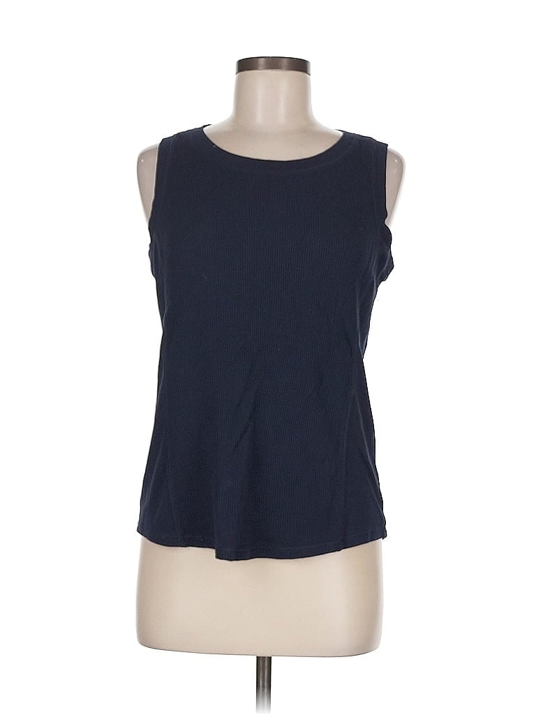 Pre-owned Chico's Sleeveless T-shirt In Blue