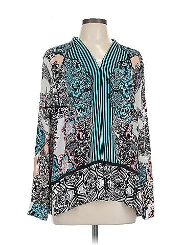 Dana Buchman Long Sleeve Blouse (view 1)
