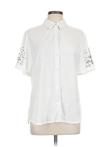 Marc New York Andrew Marc Short Sleeve Blouse (view 1)