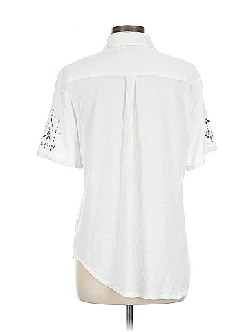 Marc New York Andrew Marc Short Sleeve Blouse (view 2)